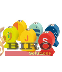 Jucărie din lemn Pescuitul magnetic cu alfabet